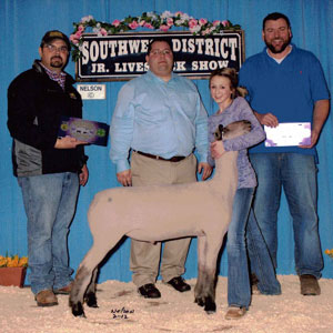 ReserveDistrictS Harrell Club Lambs Winners